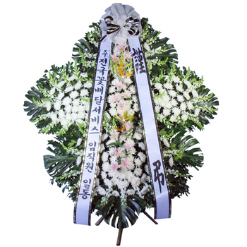 근조5단화환
